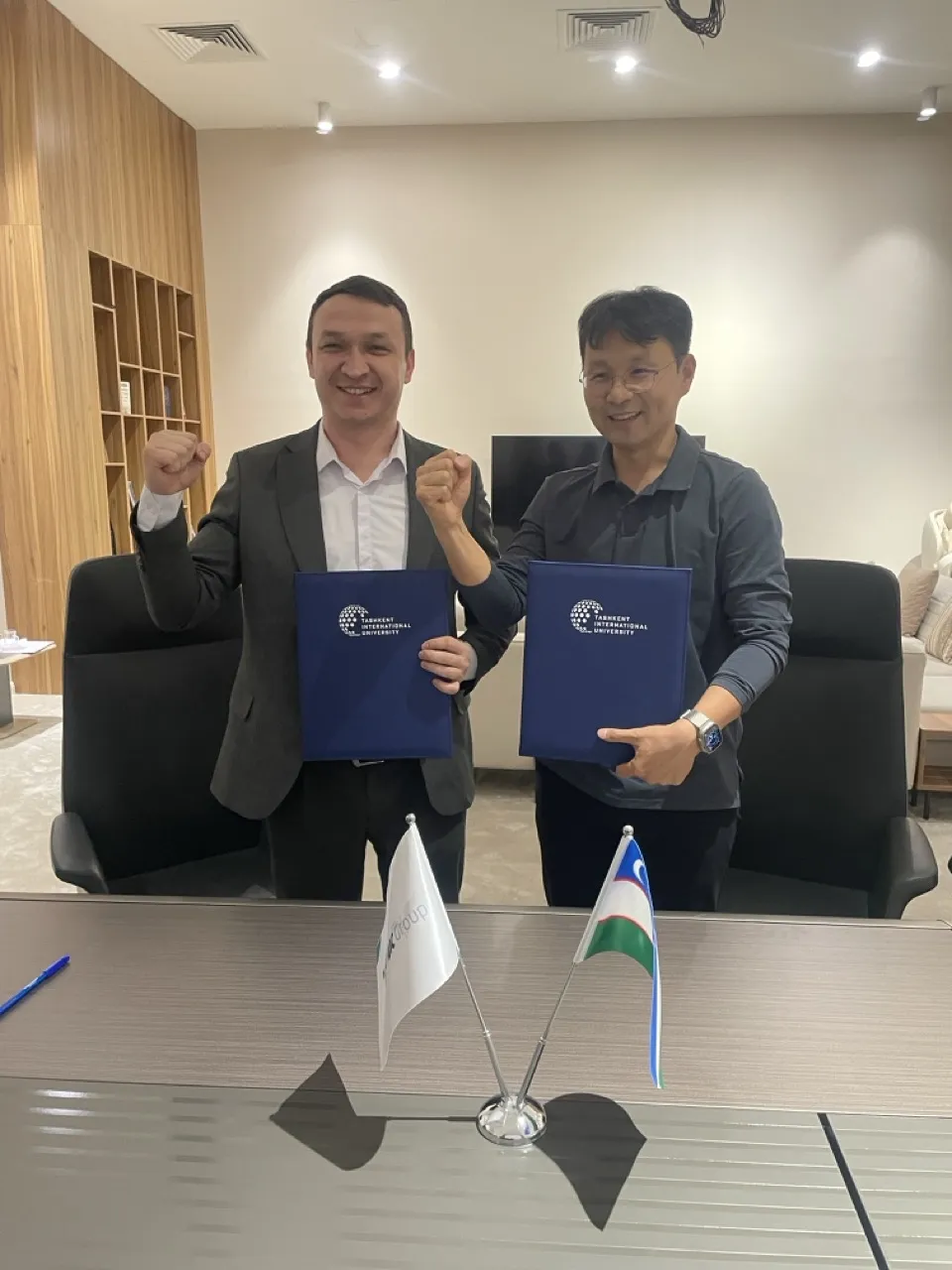 Collaboration agreement signed between AI Education Center and UIC Software Tashkent