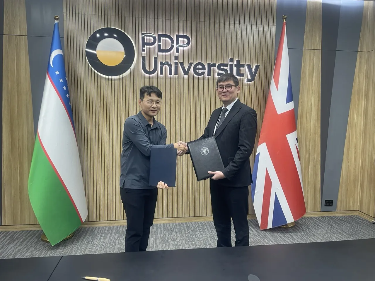 PDP University collaboration launch with Azure certification and Korea training exchange program