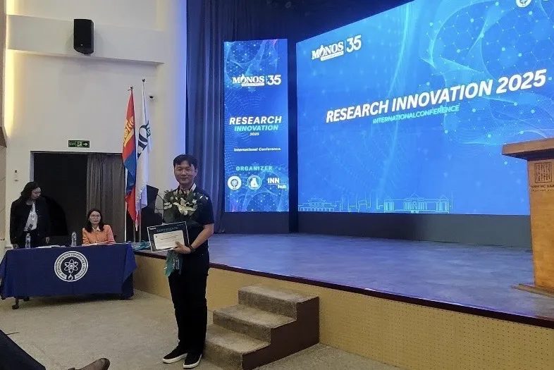 Bio-AI agent for pharmaceutical drug discovery presented at Mongolia international conference
