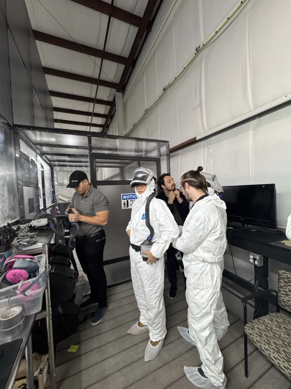 UCF Exolith Lab facility showcasing lunar soil simulant research for space education and Jeju collaboration
