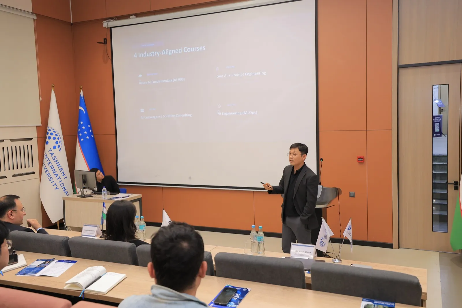 Presenting the Year 2 curriculum with 4 industry-aligned courses