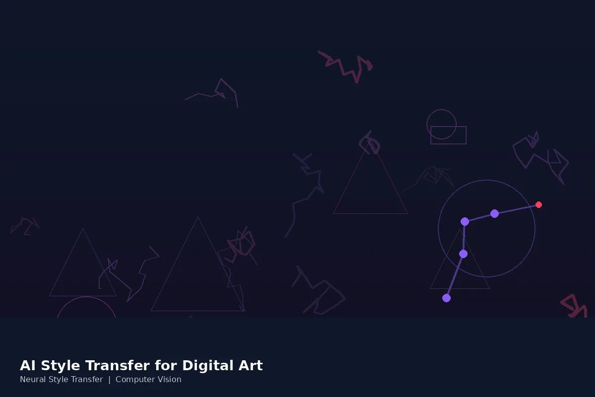 AI-Based Style Transfer for Digital Art