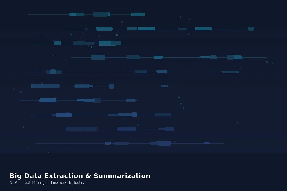 Information Extraction and Summarization System using Big Data and AI