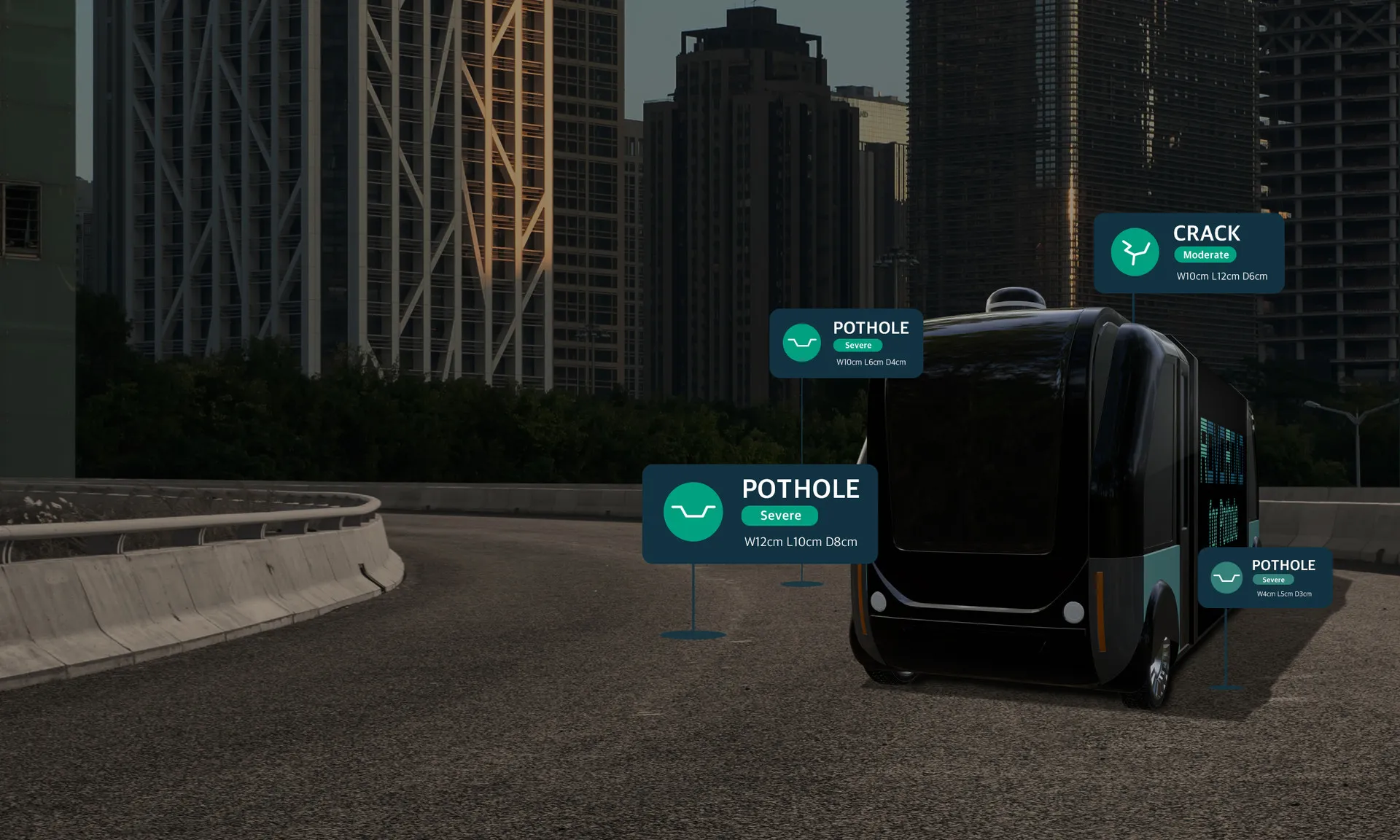 Unmanned Road Damage Restoration Technology